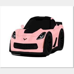 Z06 PINK Posters and Art